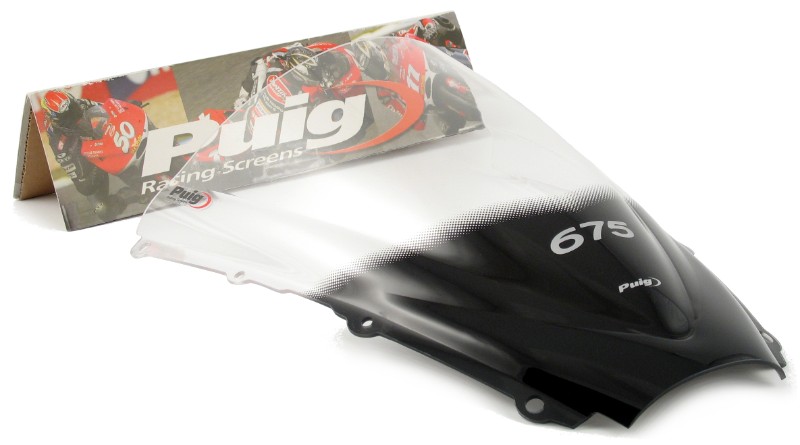 Racingscheibe Puig Triumph Daytona 675 06-08 klar