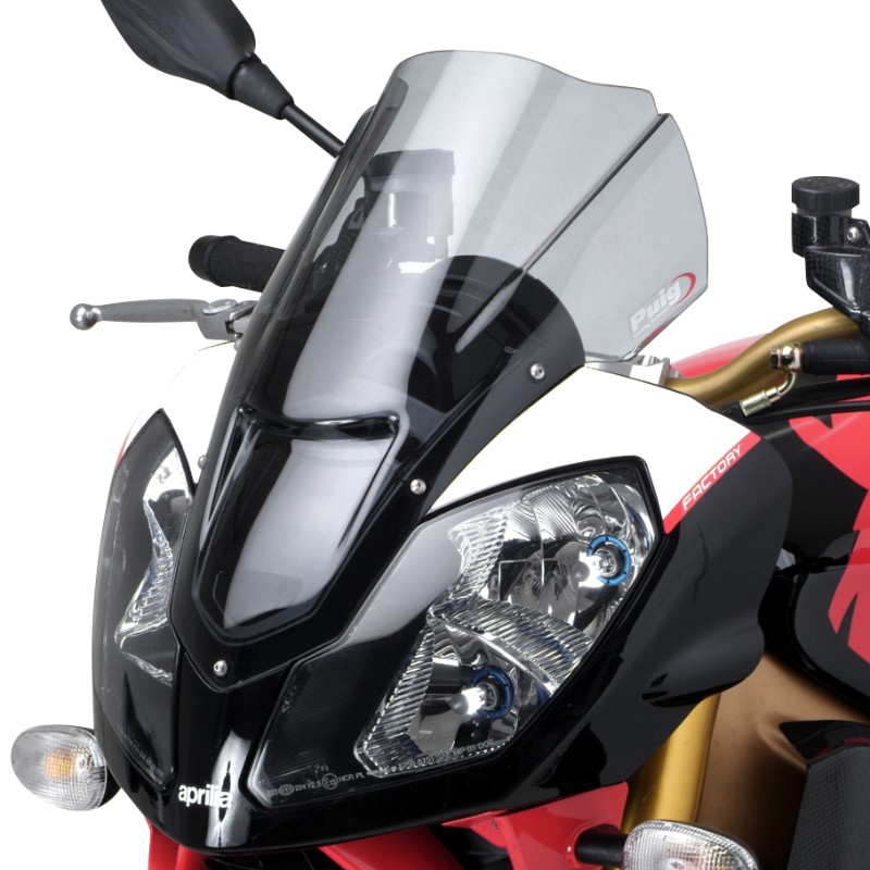 Racingscheibe Puig Aprilia Tuono 1000 R 06-11 rauchgrau