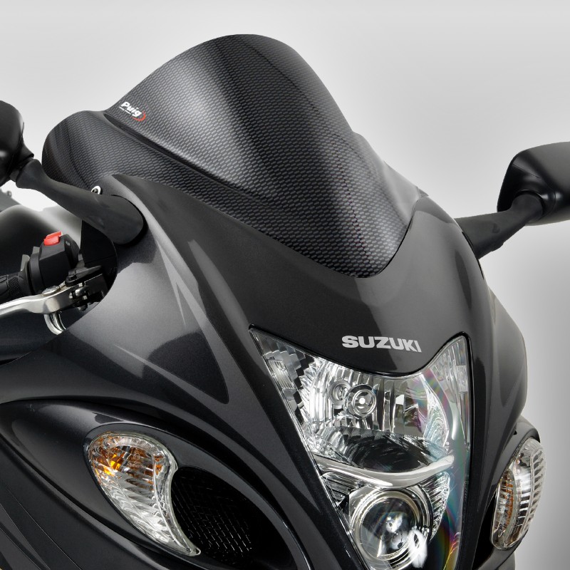 Racingscheibe Puig Suzuki GSX-R 1300 Hayabusa 08-12 Carbon Look