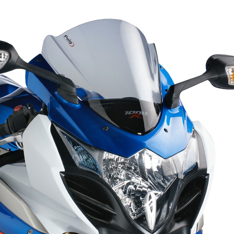 Double bubble screen Puig Suzuki GSX-R 1000 09-12 light smoke