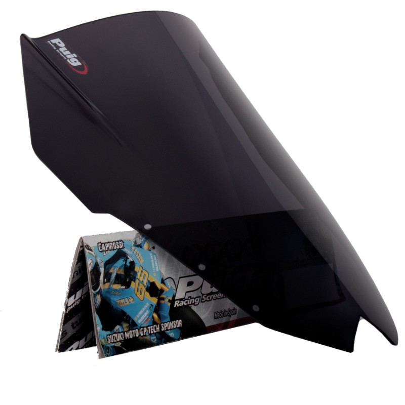 Double bubble screen Puig Yamaha XJ6 Diversion 09-12 dark smoke
