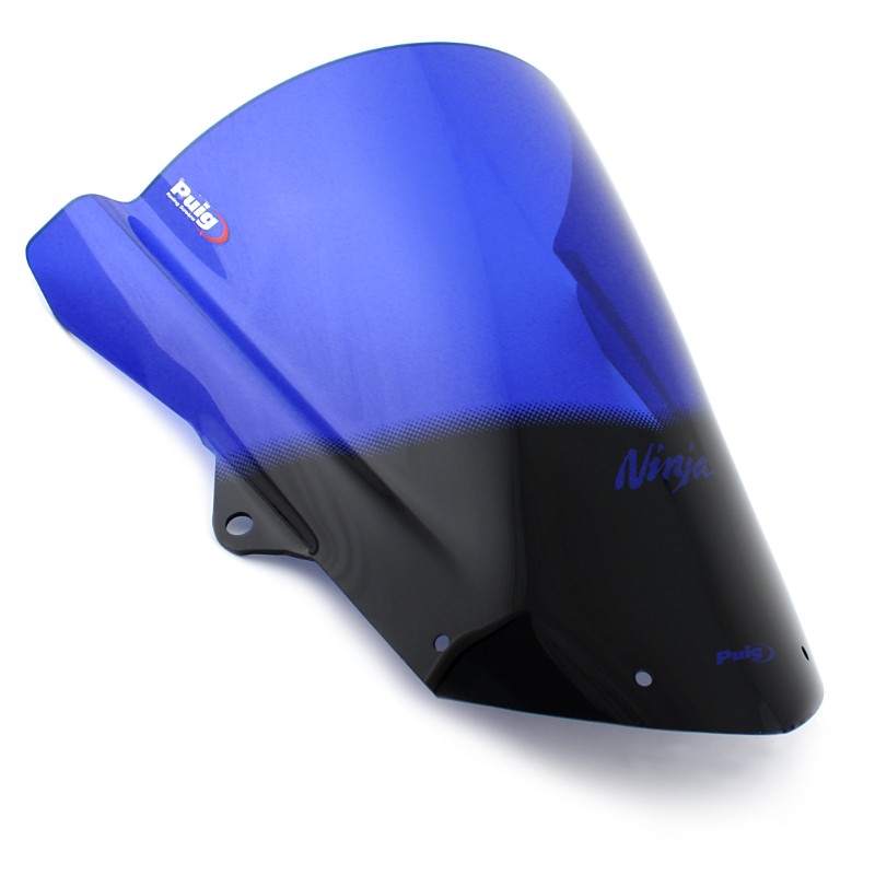 Bulle Racing Puig Kawasaki ZX6R/ZX10R 08-09 bleu