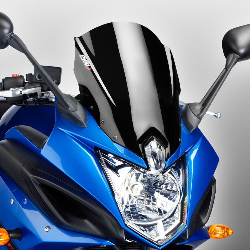 Double bubble screen Puig Yamaha XJ6 Diversion F 10-12 black