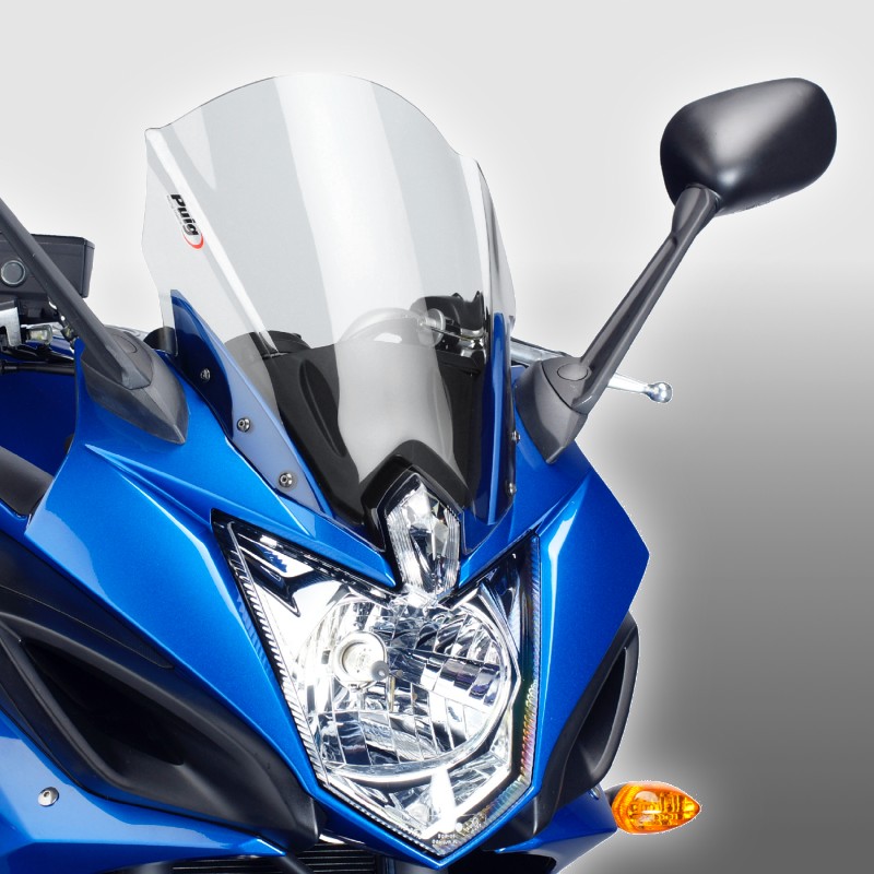 Double bubble screen Puig Yamaha XJ6 Diversion F 10-12 clear