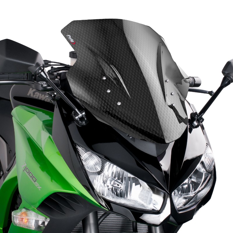 Fly screen Puig Kawasaki Z 1000 SX 2011-2012  carbon look