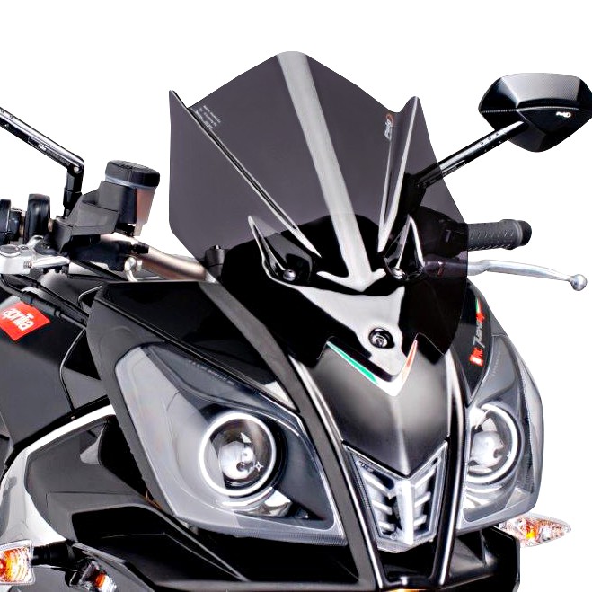 Racingscheibe Puig Aprilia Tuono V4 R 11-12 dunkel get&ouml;nt