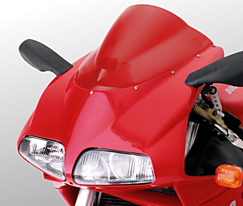 Double bubble screen Puig Ducati 748 916 996 998 red