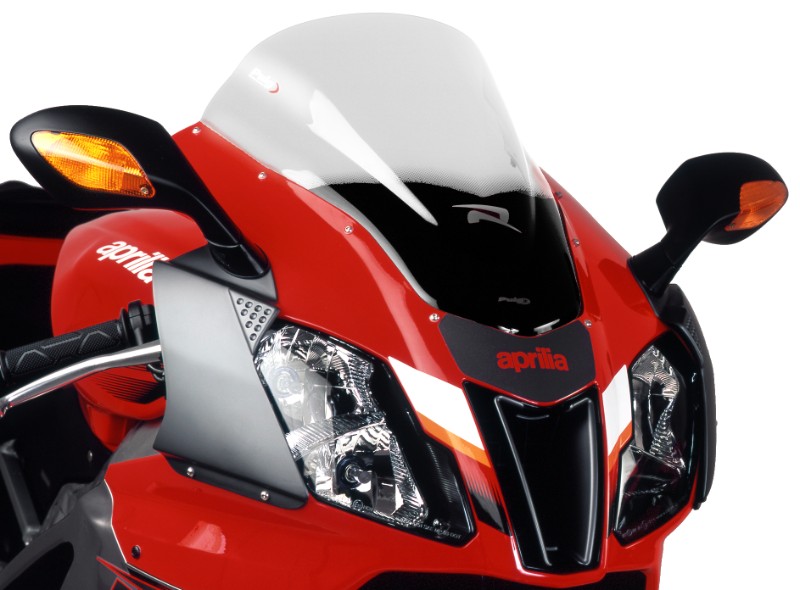 Double bubble screen Puig Aprilia RSV 1000 Mille 04-10 clear