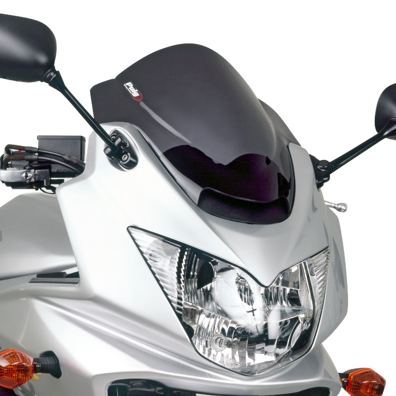 Double bubble screen Suzuki GSF 650/1200/1250 S Bandit 05-10 dark smoke