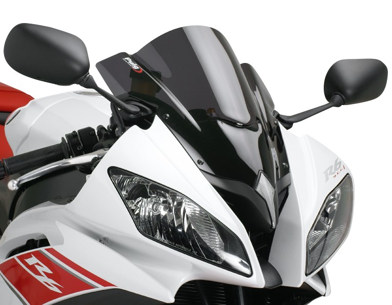 Racingscheibe Puig Yamaha YZF-R6 08-12 dunkel get&ouml;nt