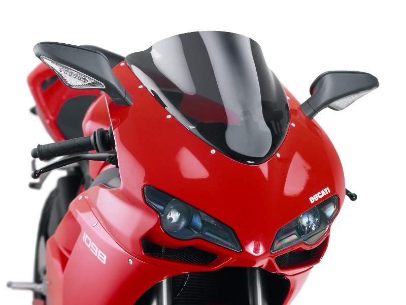 Double bubble screen Puig Ducati 848/1098/1198 dark smoke