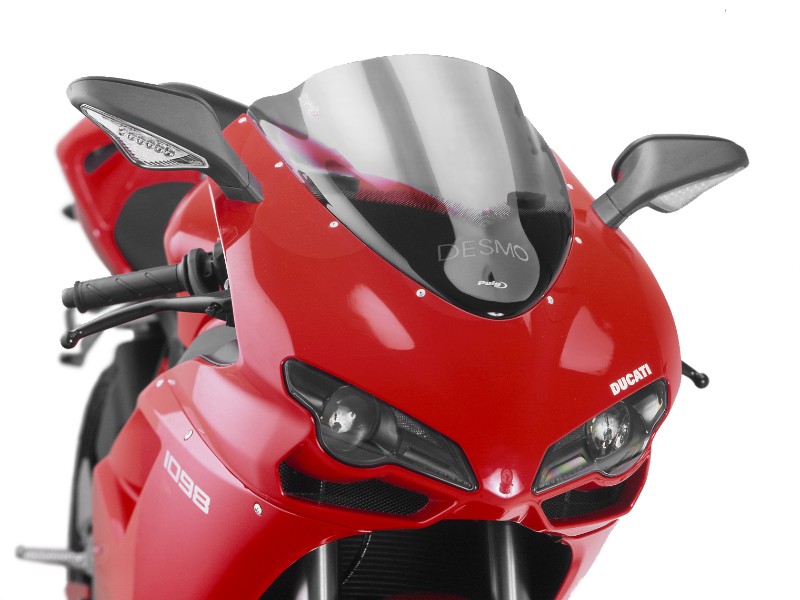 Double bubble screen Puig Ducati 848/1098/1198 light smoke