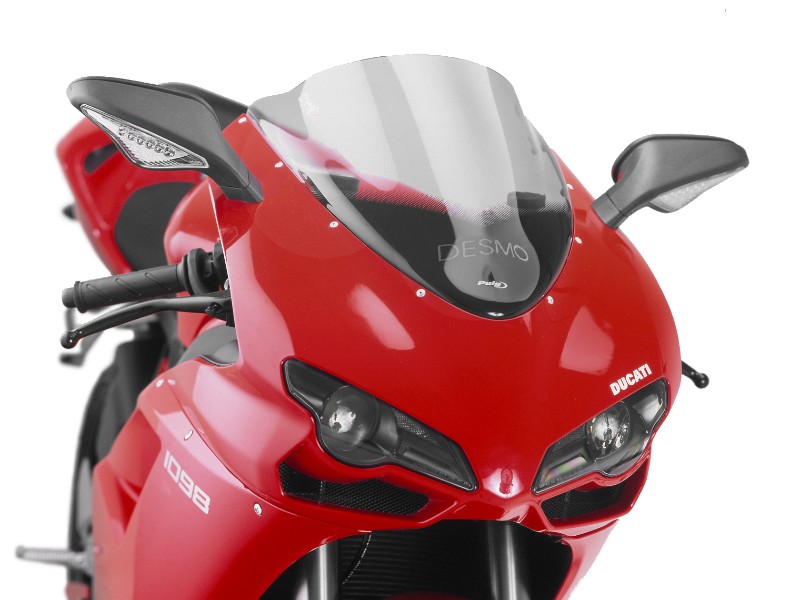 Double bubble screen Puig Ducati 848/1098/1198 clear