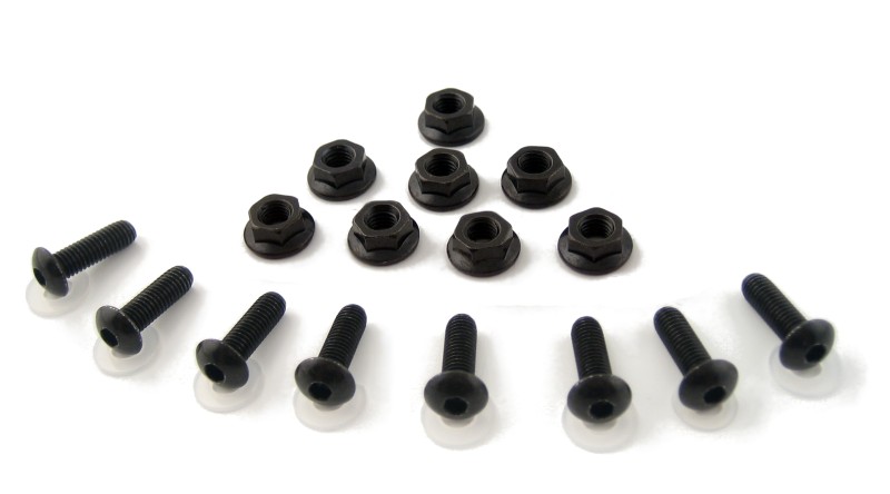 Set of fairing screws Puig black