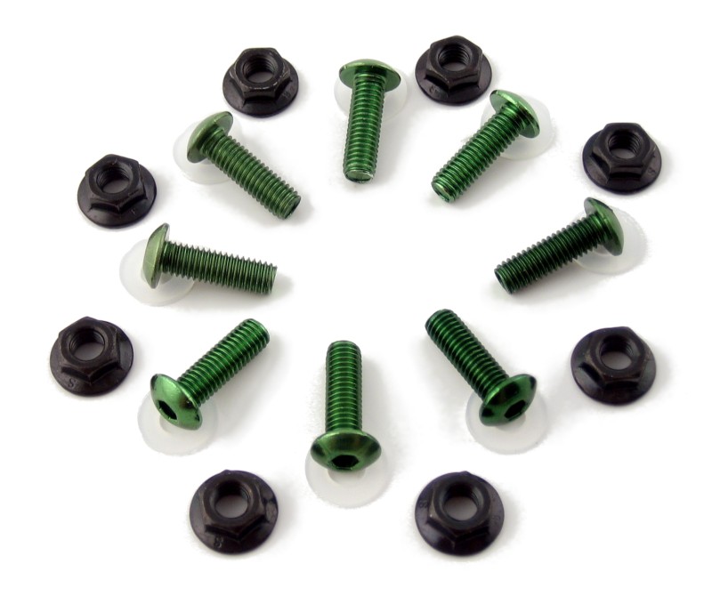 Set of fairing screws Puig green