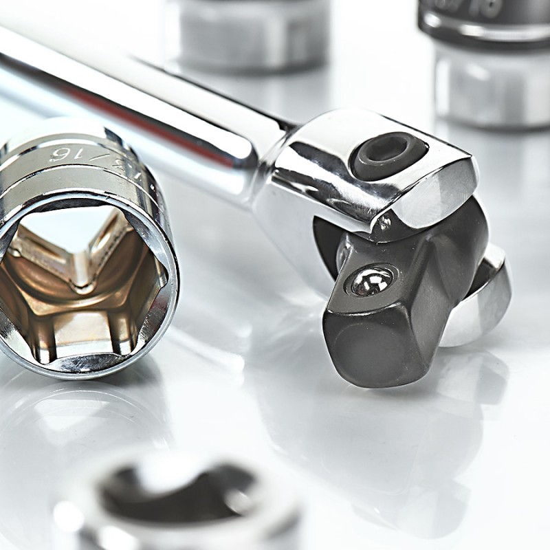 Smoos Tools inch socket set, 1/2 inch, 17Piece for Harley Davidson