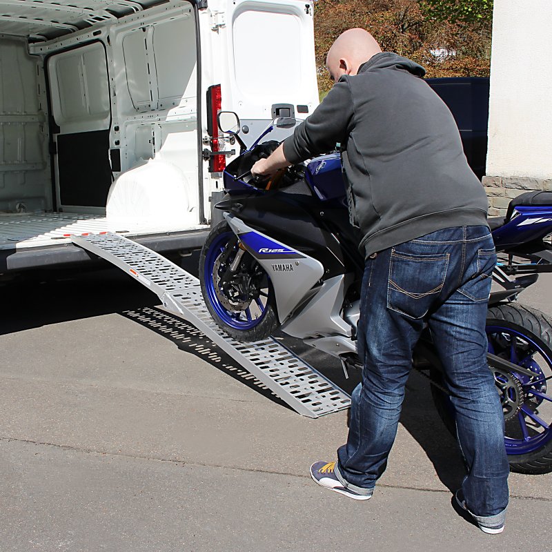 Loading ramp I for Harley Davidson CVO Softail Breakout aluminium ...