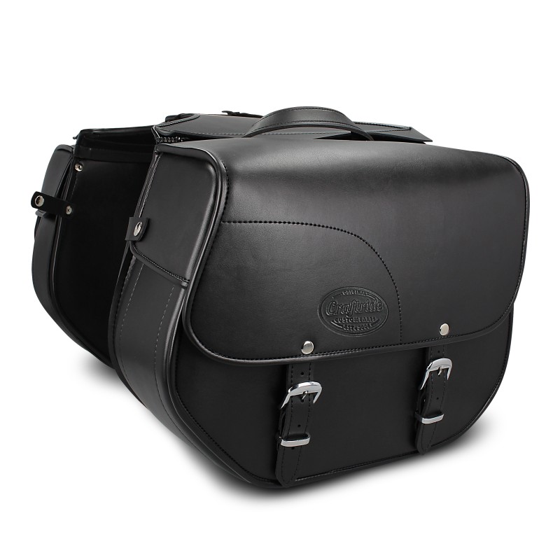Kit Sacoches Cavalières Rigides + Supports Pour Suzuki Intruder VS 1400/600 - Neuf Craftride